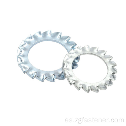 DIN6798 Azul de zinc dientes